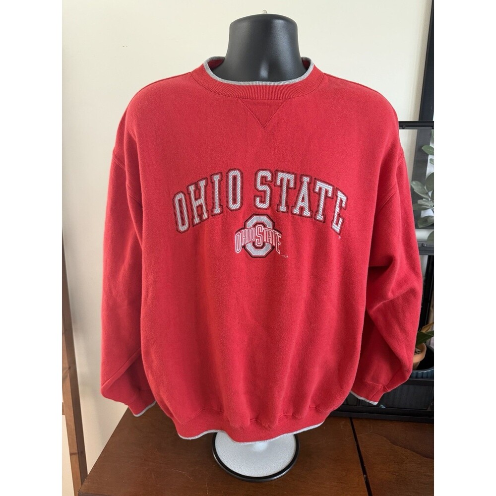 VTG 90s Ohio State Buckeyes Vintage Savvy Men’s L Sweatshirt Crewneck NCAA